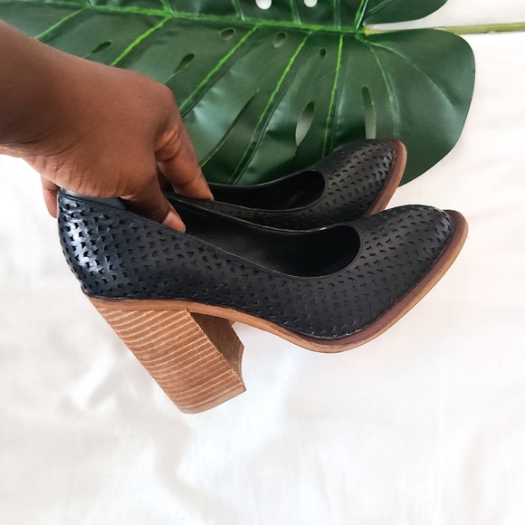 Kelsi Dagger block heels Black shoes - Picture 4 of 9